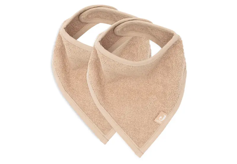 Bavoir Bandana Biscuit (2pack)- JOLLEIN