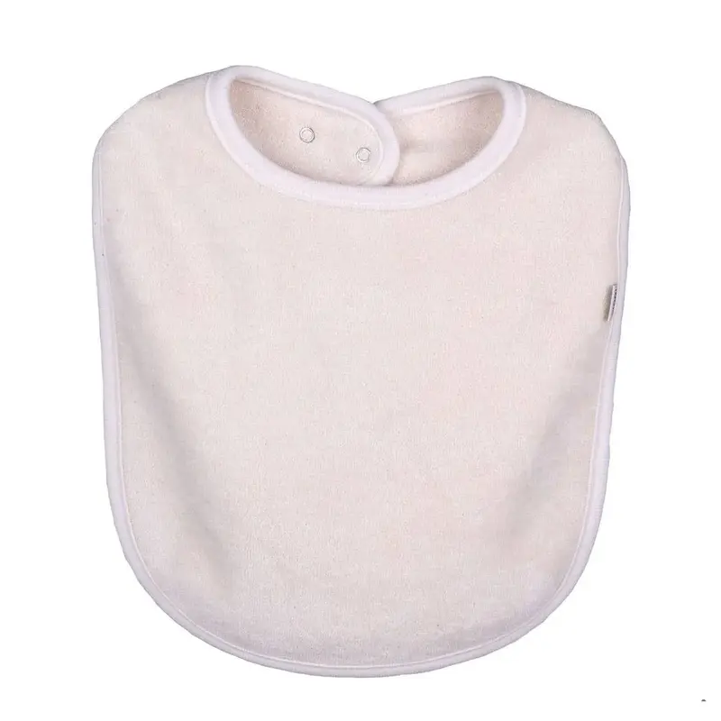 Bavoir coton bio 2ième âge Popolini Naturel