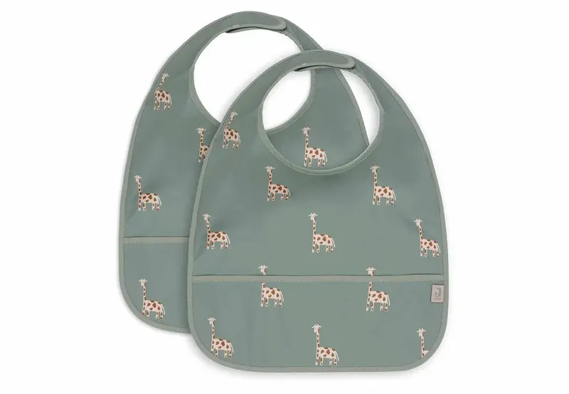 Bavoir imperméable jungle jambo (2pack) - JOLLEIN