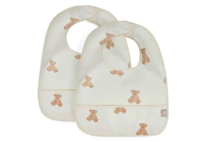 Bavoir imperméable Teddy Bear(lot de 2) - JOLLEIN