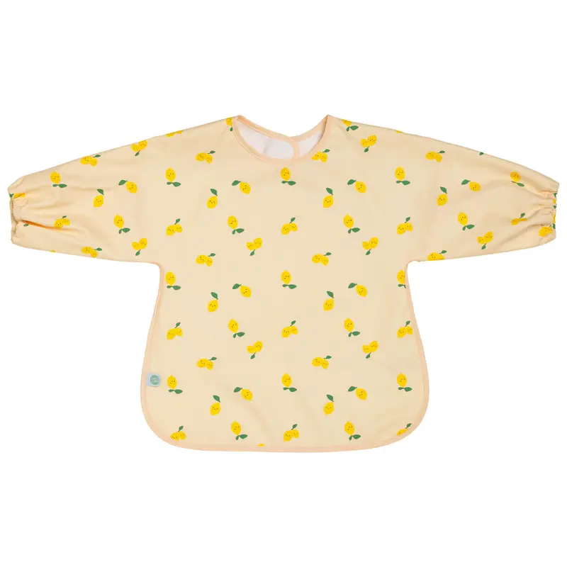 Bavoir tablier imperméable 12 mois - Fruity Citron