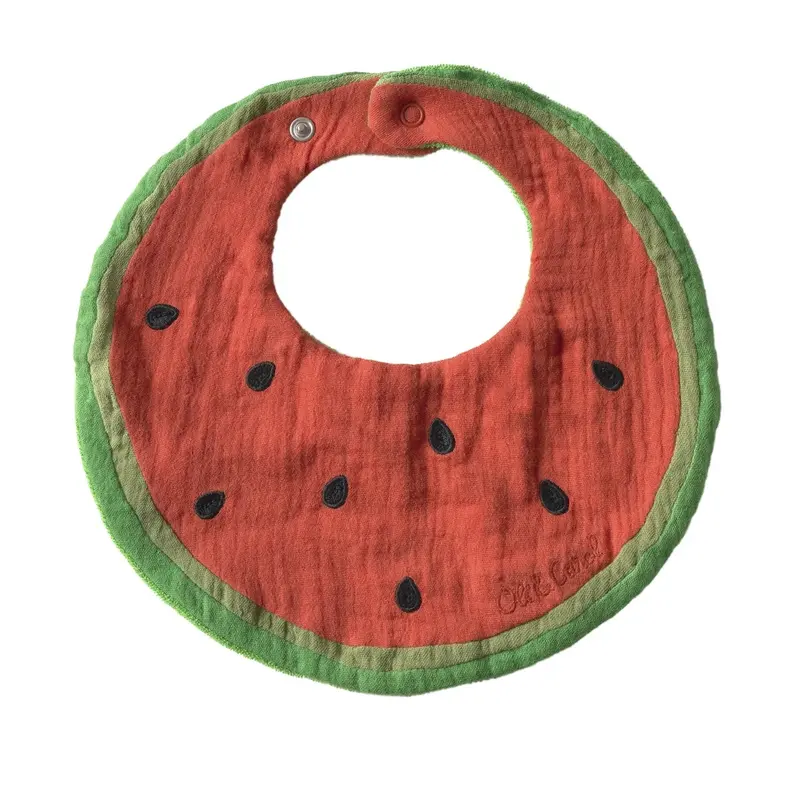 Bavoir Wally The Watermelon - OLI & CAROL
