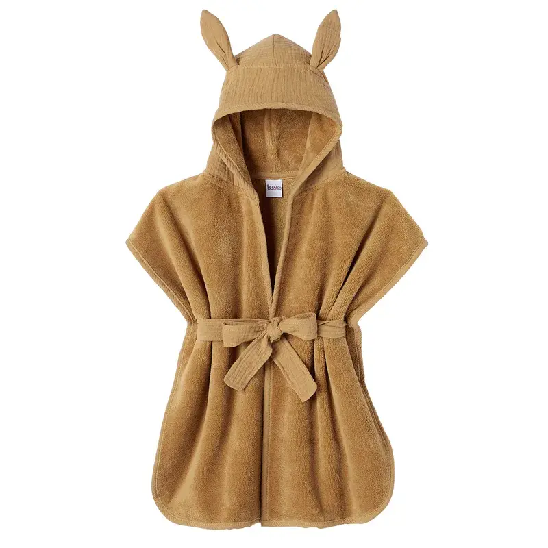 BB&CO - Peignoir Bambou Noisette - 0.2 ans