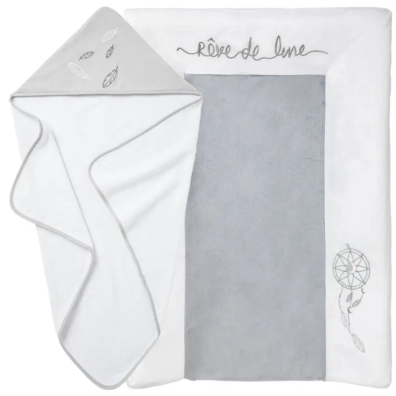 BB Kit - Hygiène Attrape-Rêve - Matelas à langer + Cape de bain