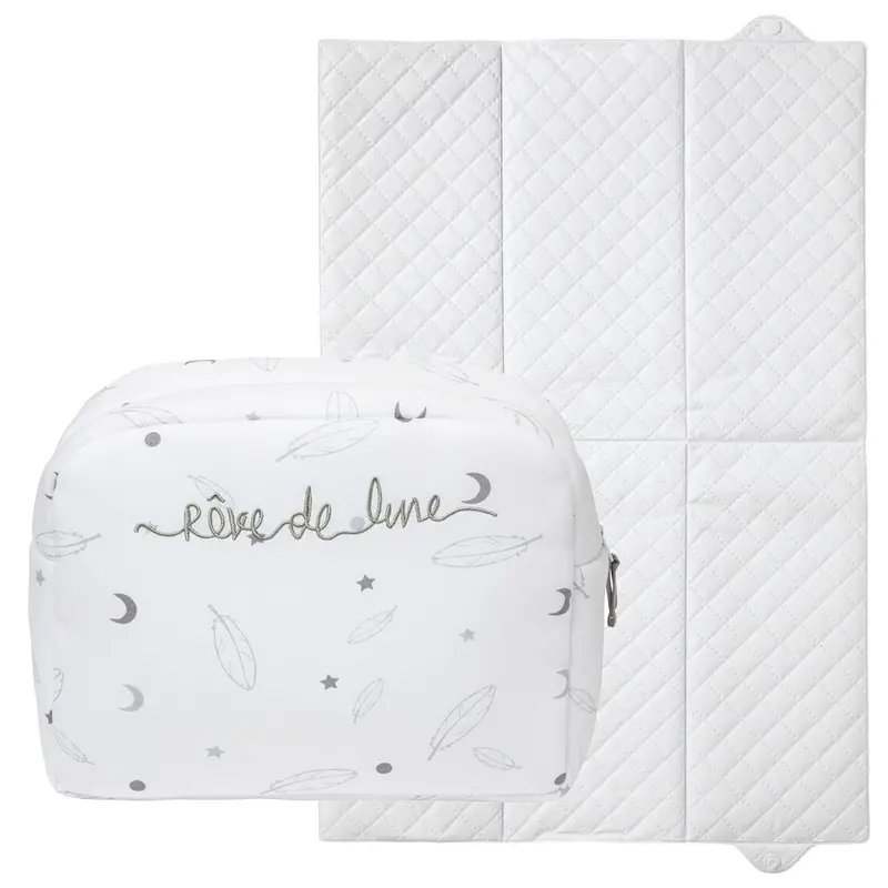BB Kit Hygiène Voyage Rêve de Lune tapis à langer + Trousse de Toilette