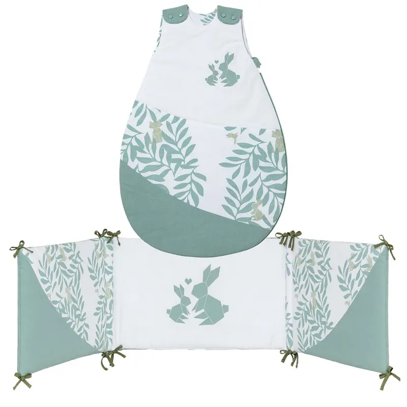 BB Kit - Linge de lit naissance Day Break - Gigoteuse hiver + Tour de lit