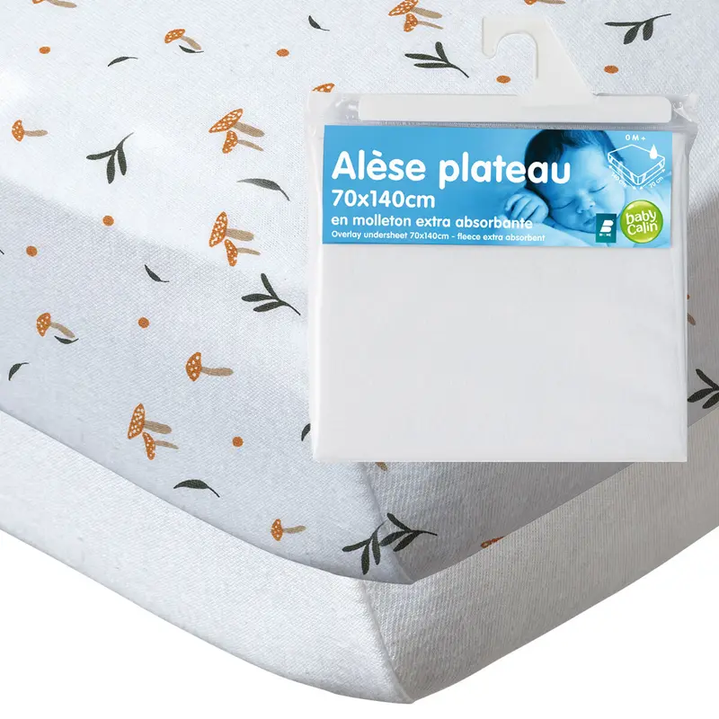 BB Kit - Sommeil 70x140 cm Draps housse et Alèse Automne