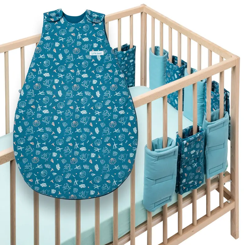 BB Kit - Sommeil naissance Seaside Romance - Gigoteuse hiver + Tour de lit