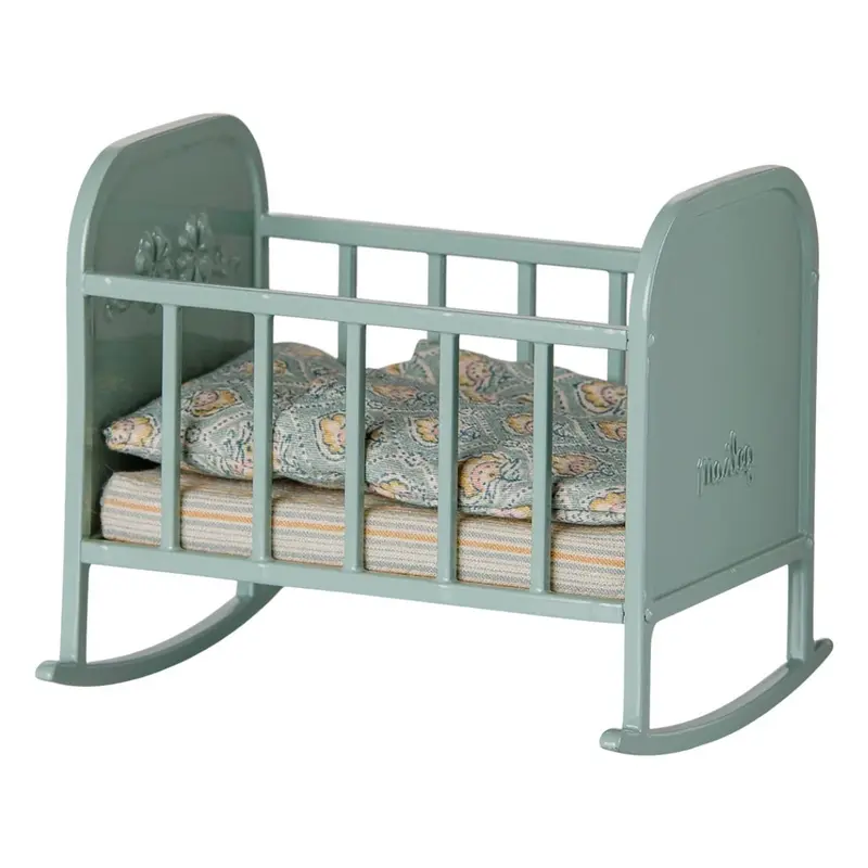 Berceau Pour Souris Maileg, MY - Menthe Bleue