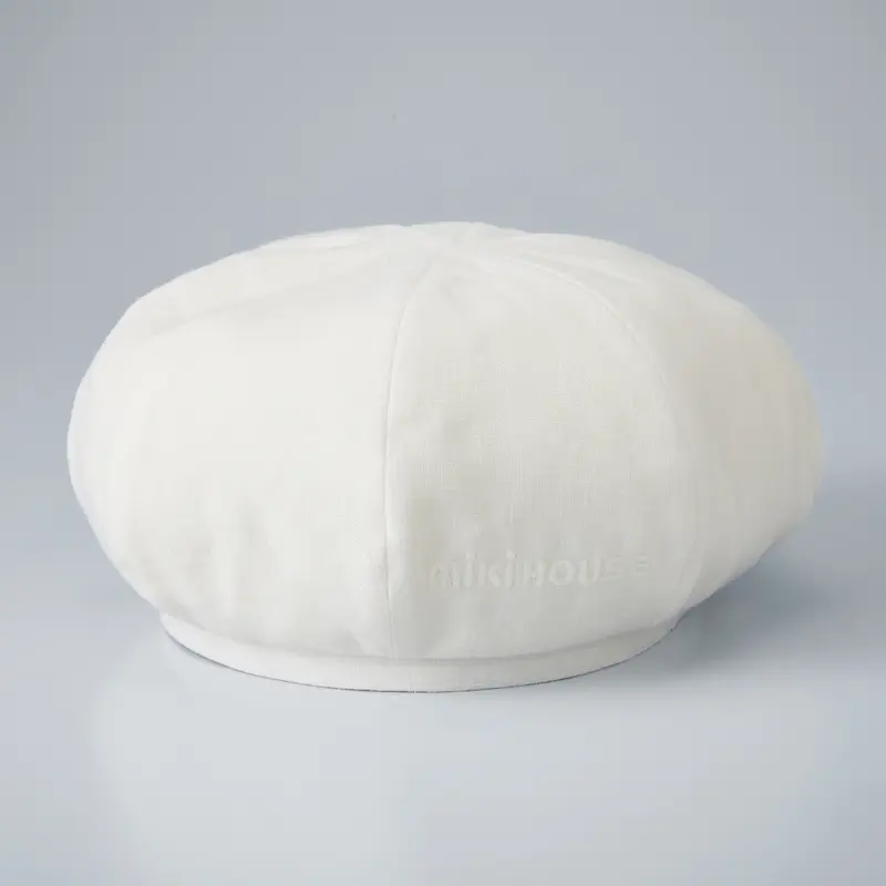 BÉRET BLANC GOLD LABEL EN LIN