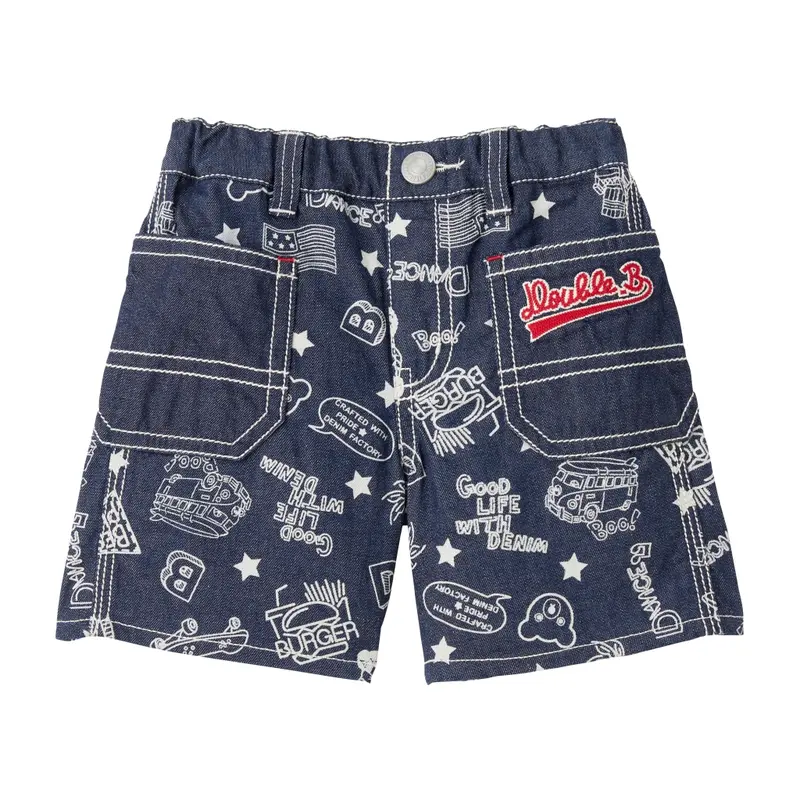 BERMUDA DOUBLE B À MOTIF