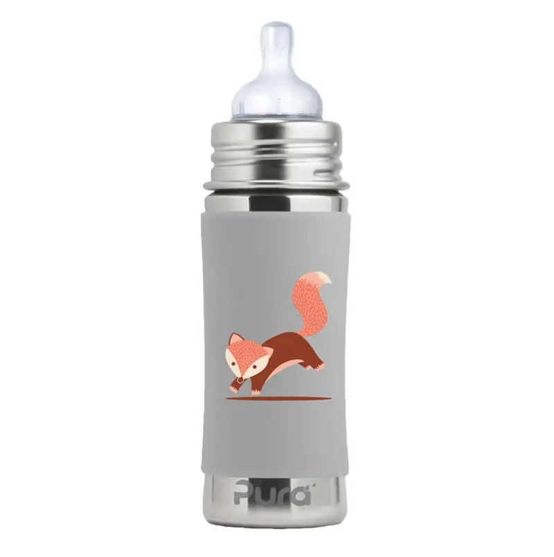 Biberon Inox 325ml Pura - Fox