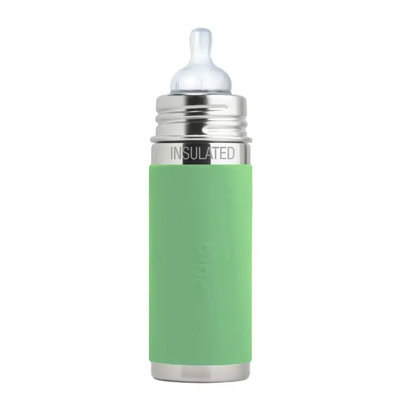 Biberon Inox Isotherme 260ml Pura - Moss