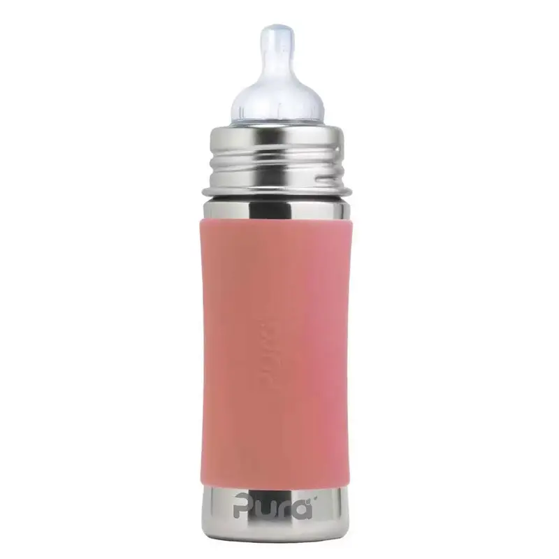 Biberon Inox Isotherme 260ml Pura - Poudre