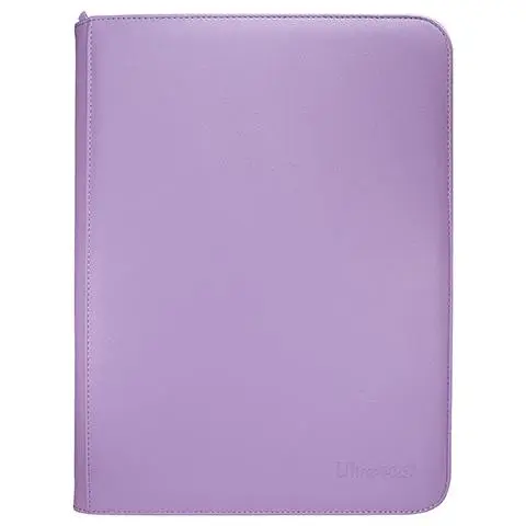 BINDER 9 CASES VIOLET ZIPPERED ULTRA PRO