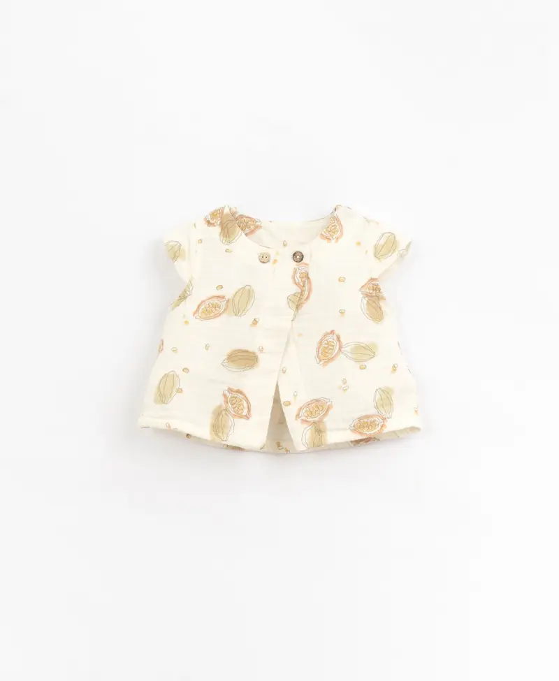 Blouse sans manches Cacao