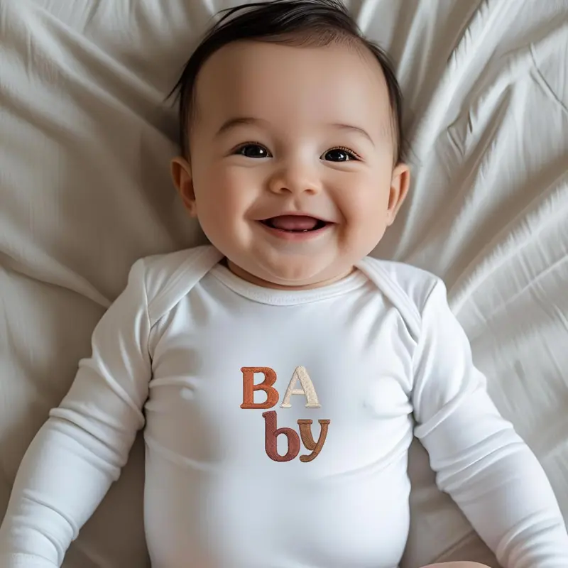 Bodie bébé brodé AUTOMNE