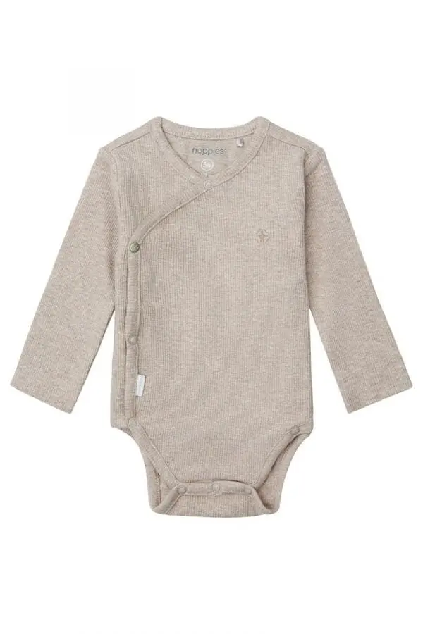 Body Nino - Taupe Melange - Noppies