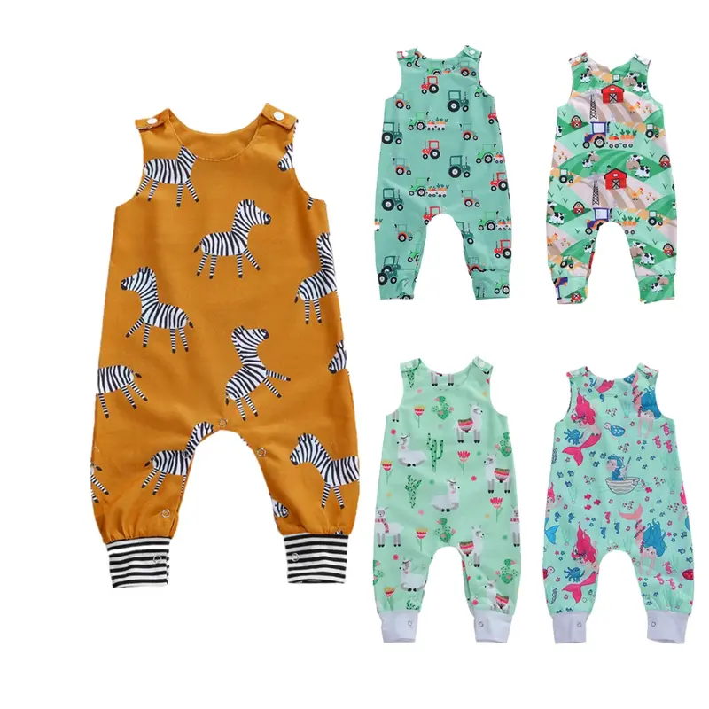 Body sans manches boutonné Mybooni — Garçon et fille coton