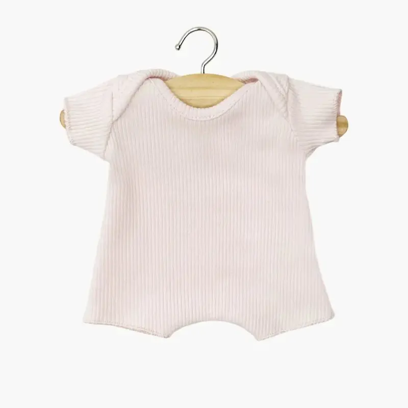 Body shorty en maille côtelée pour poupée Babies (coloris au choix) - Minikane