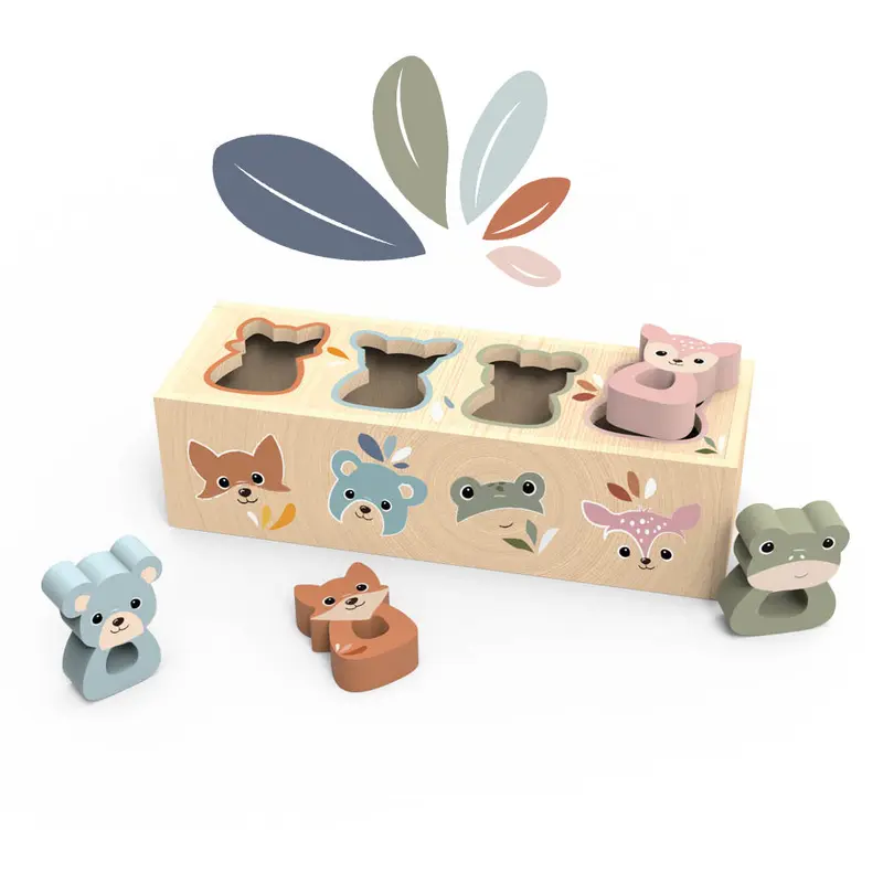 Boite à formes animaux