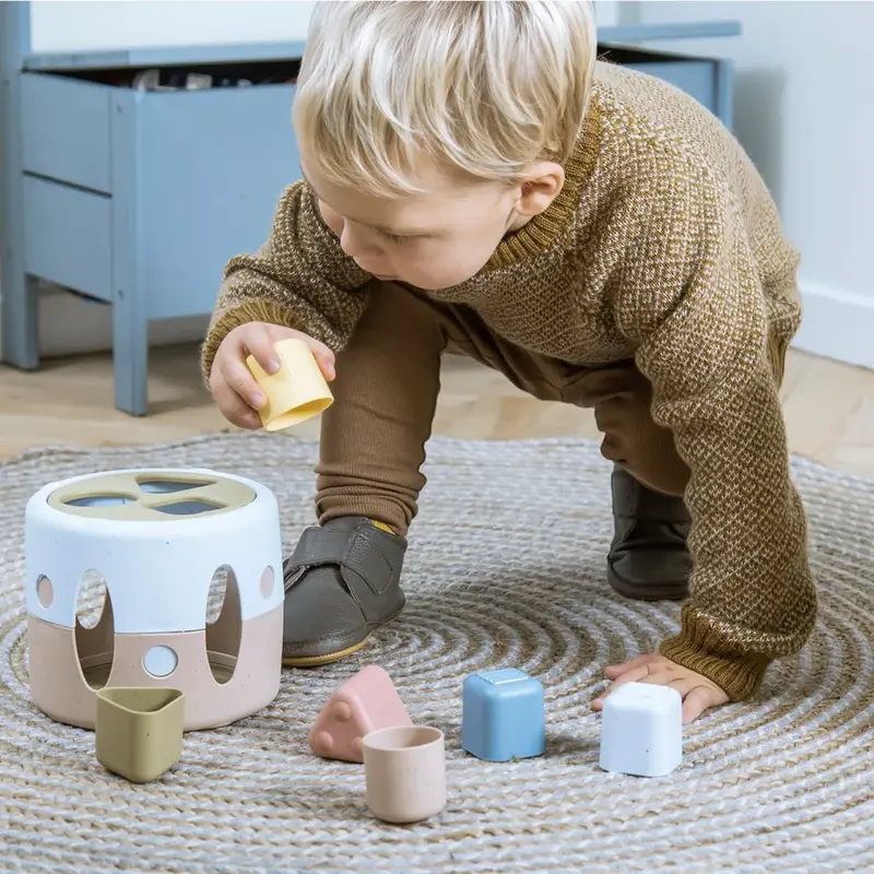 Boite à formes en bioplastique