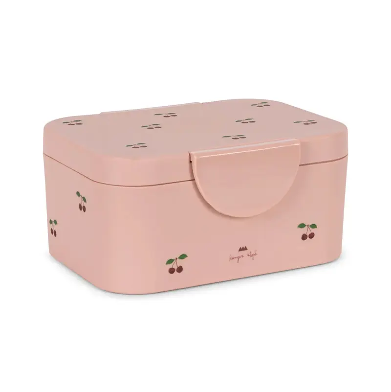 Boite à goûter ou repas - Cherry Pink - Konges Sløjd