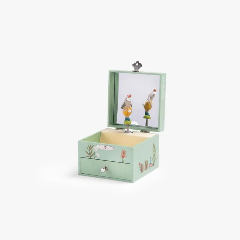 Boîte à musique coffret Trois petits lapins - Moulin Roty