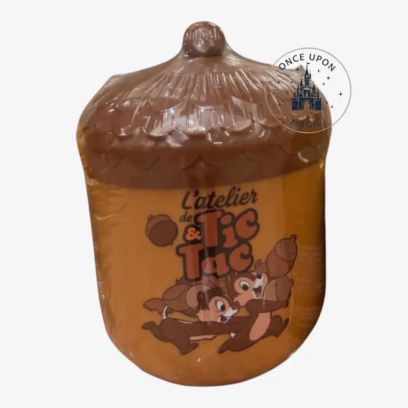 Boîte Bonbons Cacahuètes Tic et Tac Forme Gland Disney — Disneyland Paris
