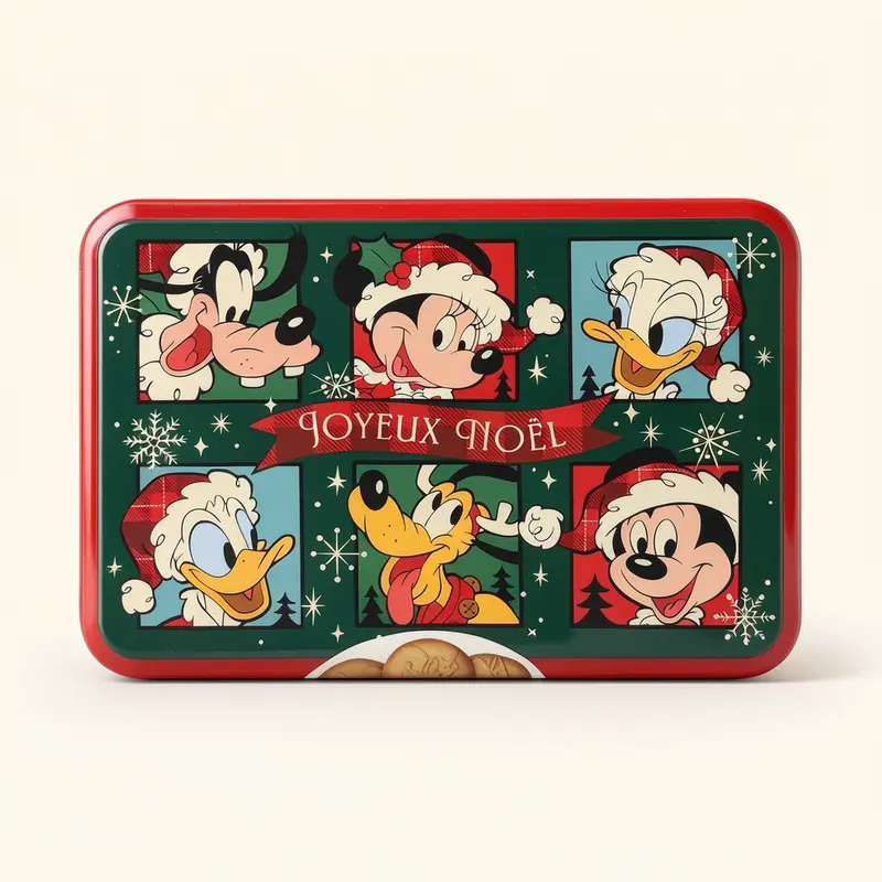 Boîte de sablés de Noël Mickey et ses amis – Disneyland Paris