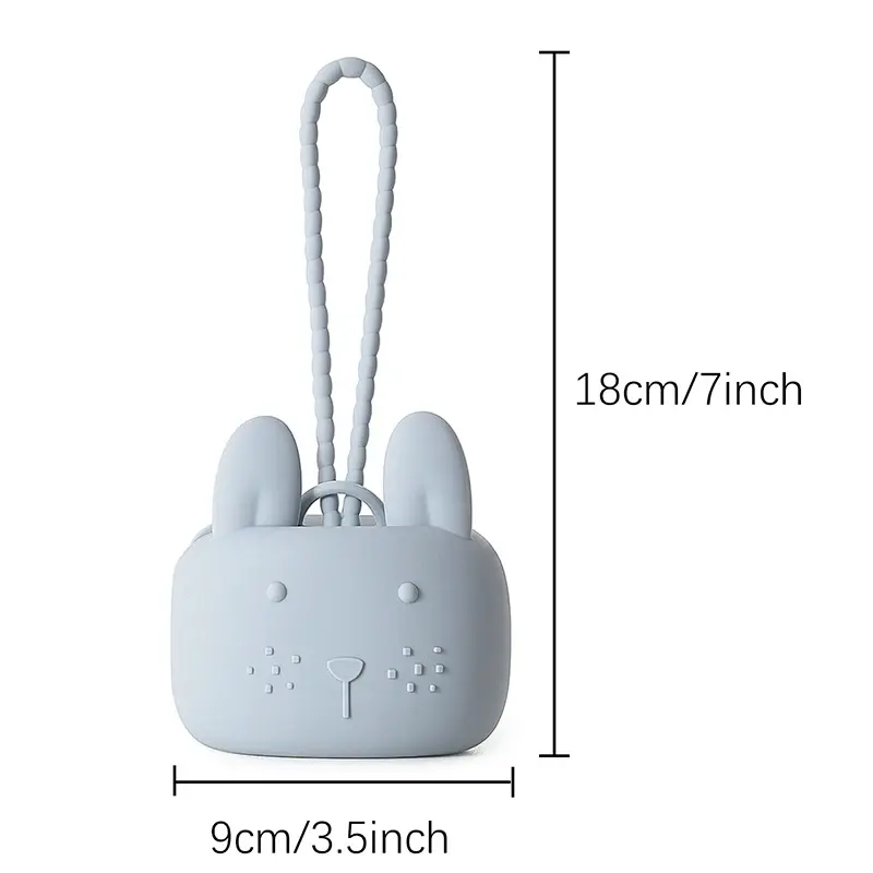Boîte Rangement Tétine Silicone Souple | Hygiène Bébé | Mybooni