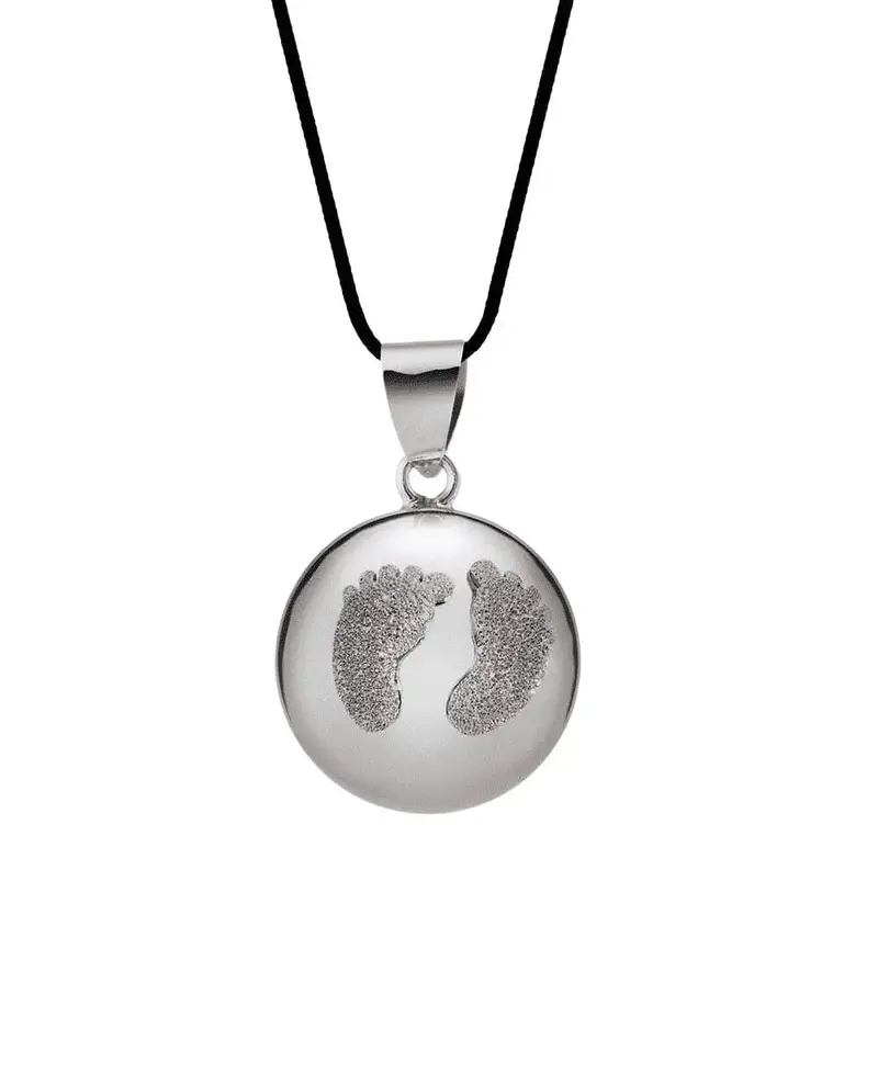 Bola de grossesse - Babyfeet - Rhodium