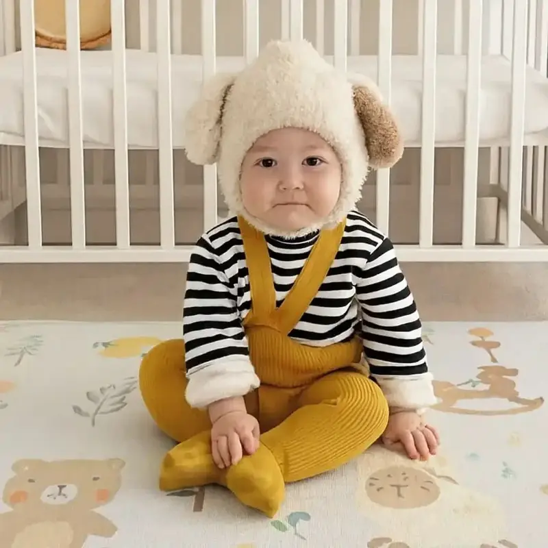 Bonnet Bébé Hiver avec Oreilles