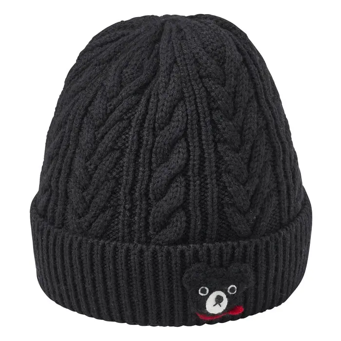 BONNET NOIR DOUBLE B
