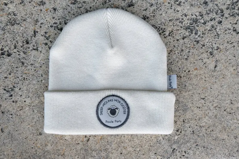 Bonnet "Sheep-moi pas mon goûter"