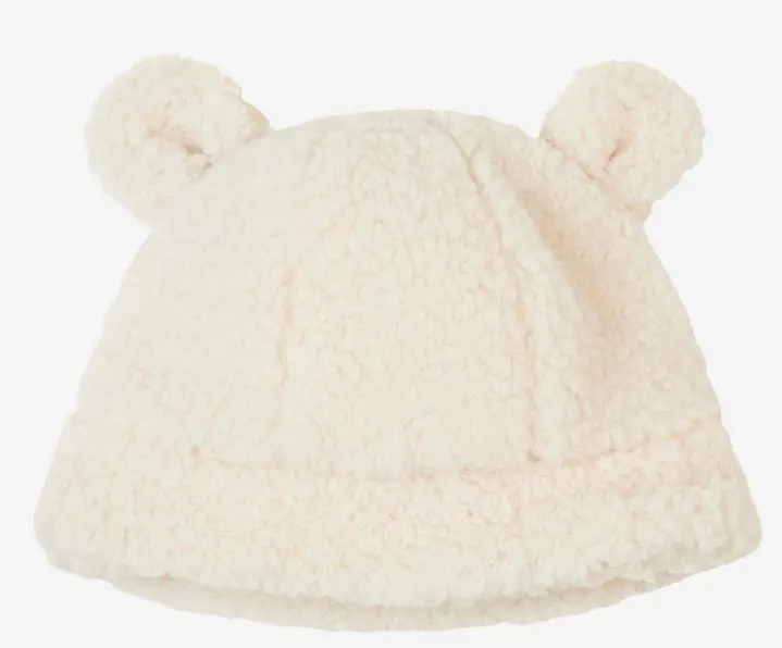 Bonnet Teddy Frangy buttercream - Noppies
