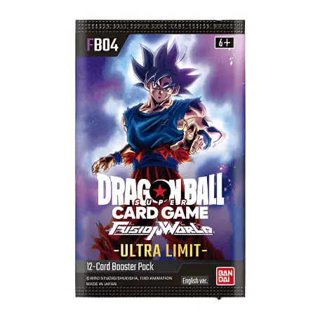 BOOSTER DRAGON BALL SUPER CARD GAME FUSION WORLD FB04 JAP