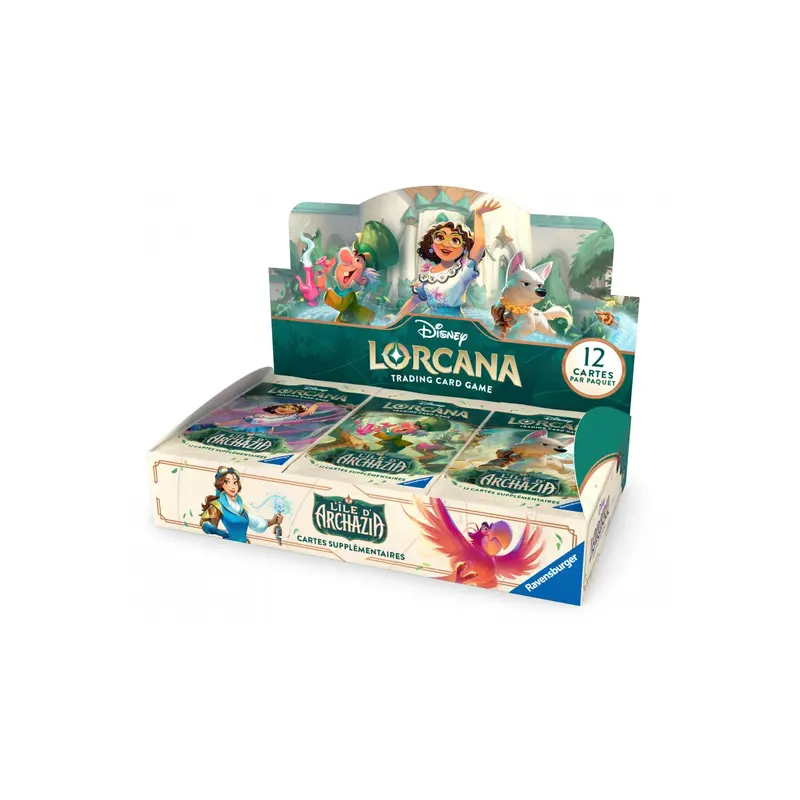 BOOSTER LORCANA CHAPITRE 7 L'ILE D'ARCHAZIA FR