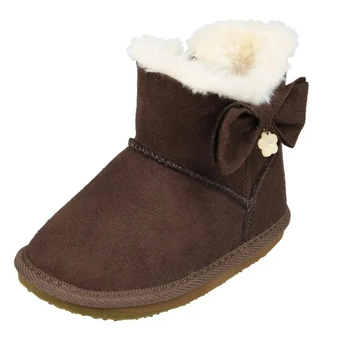 BOOTS FOURRÉES MARRON