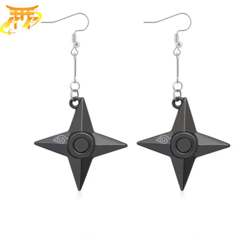 Boucles D'oreilles Shuriken - Naruto Shippuden