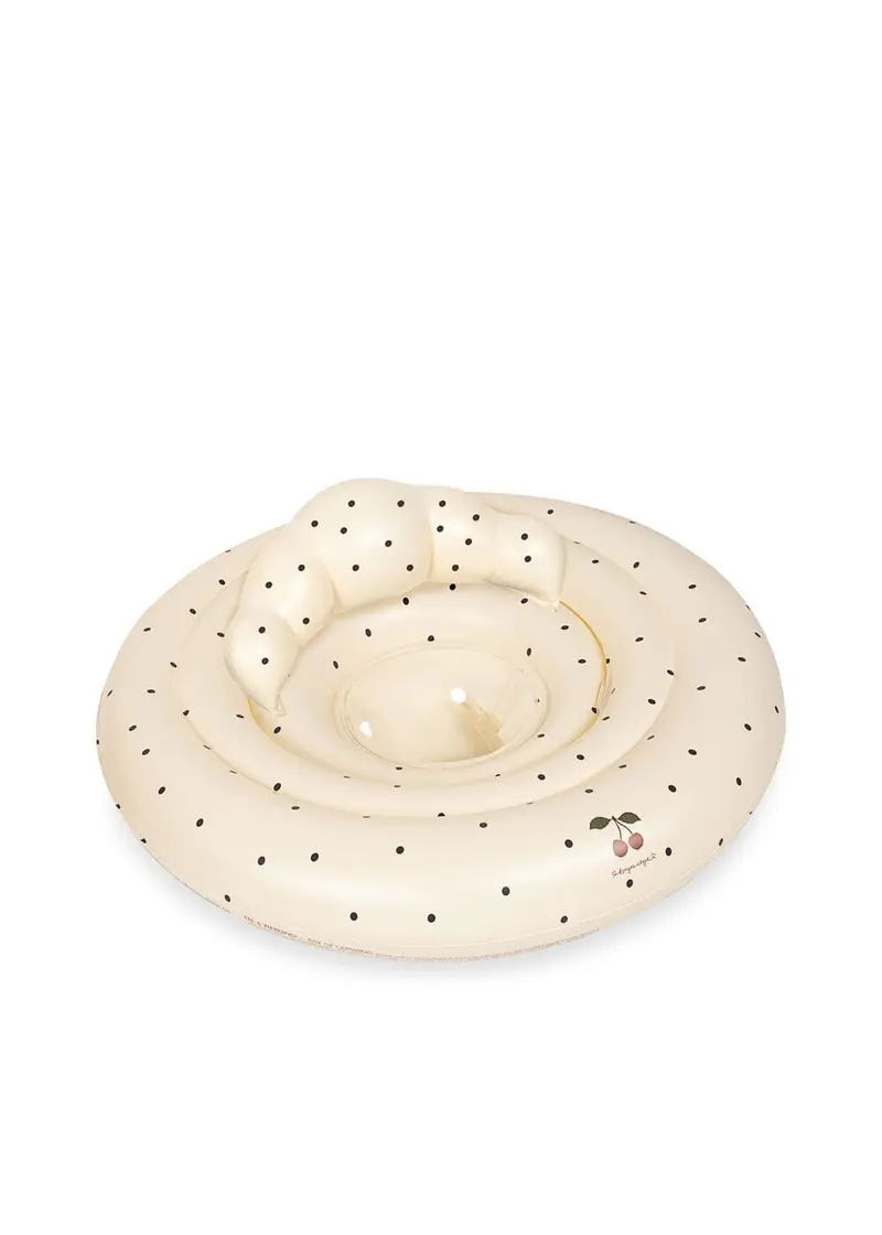 bouée gonflable bébé navy dot - Konges Sløjd