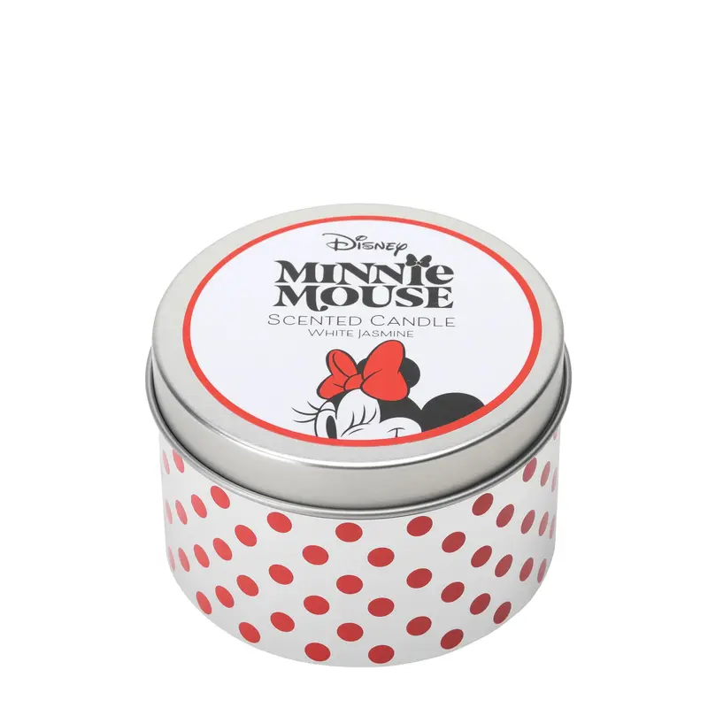 Bougie en métal Minnie (Jasmin Blanc) - Disney Home Fragrance