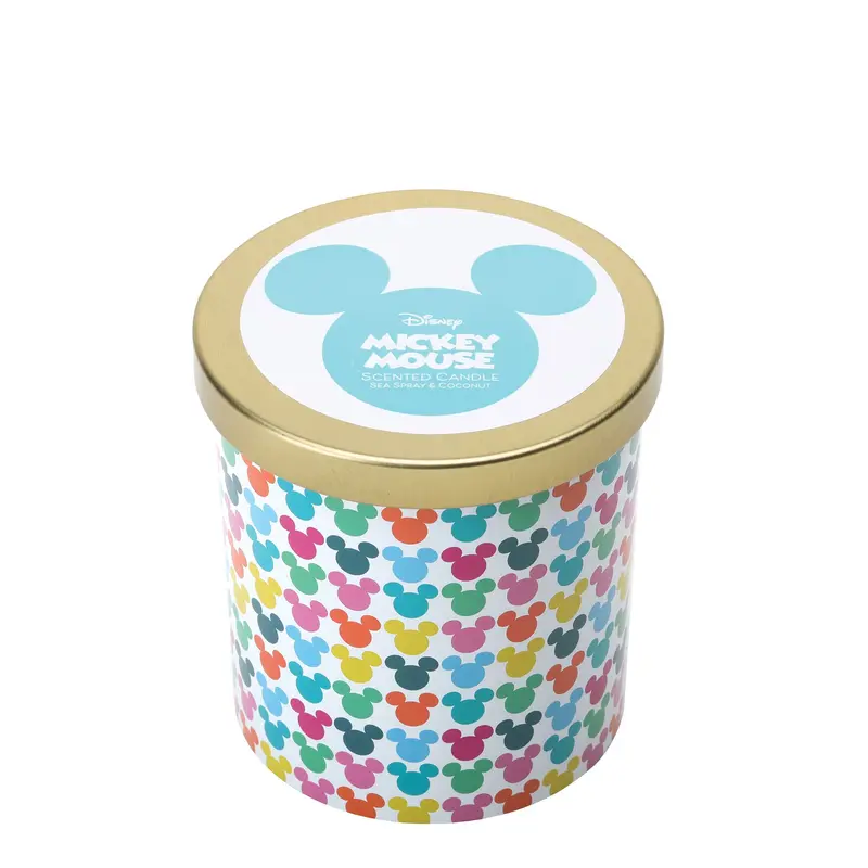 Bougie en verre Mickey (Embruns Marins & Noix de Coco) - Disney Home Fragrance