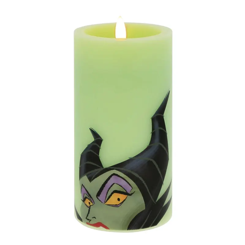 Bougie LED Maléfique - Bougies Disney