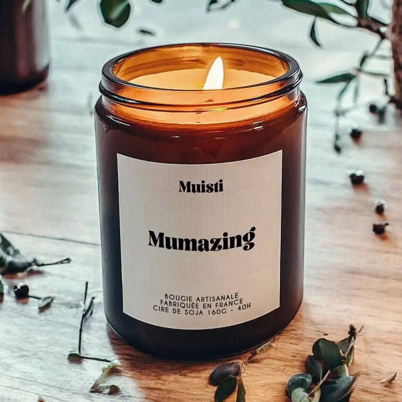Bougie parfumée à la fleur d'oranger - Mumazing - Muisti