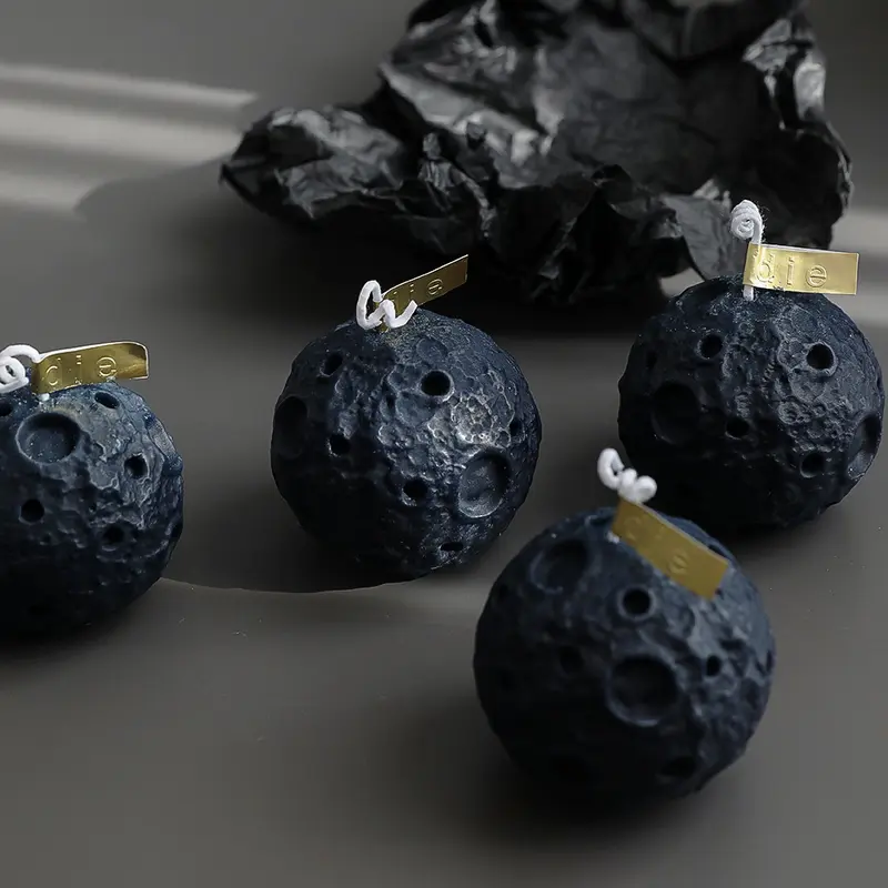 Bougies Parfumées Lune pour Déco Chambre