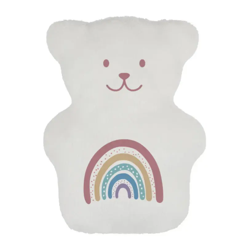 Bouillotte ourson thérapeutique Béké-Bobo - Arc en ciel