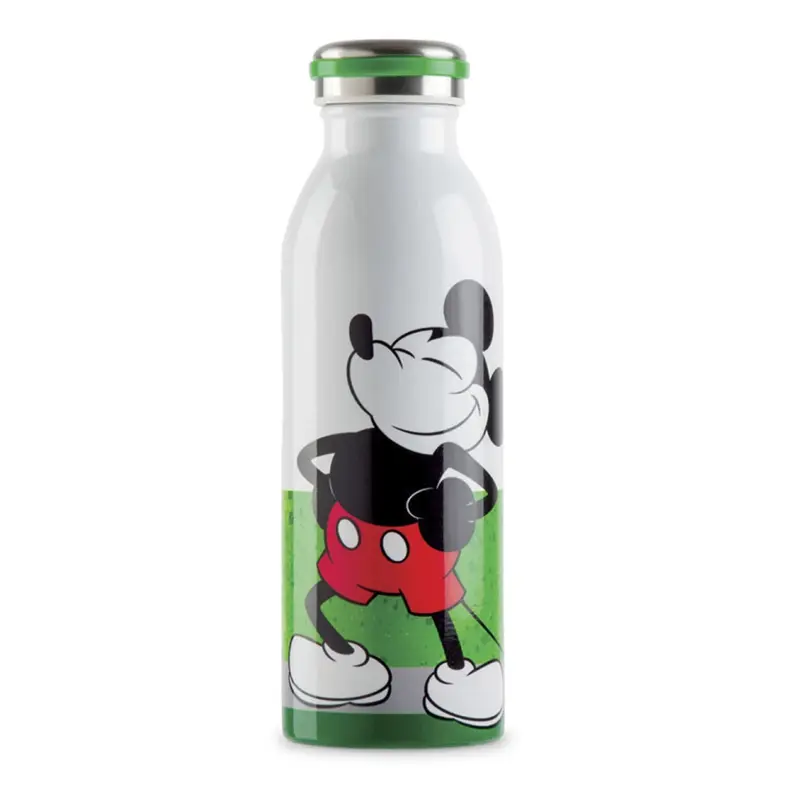 Bouteille isotherme Mickey « I Am Green » - Disney Home Egan