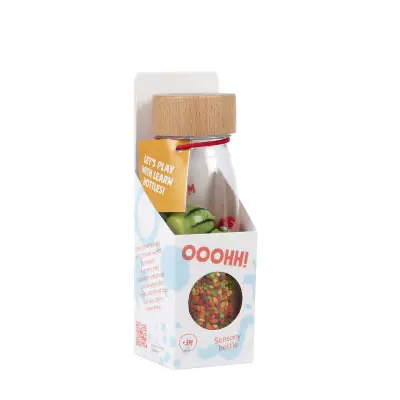 Bouteille sensorielle - Learn Bottle Fruits - Petit Boum