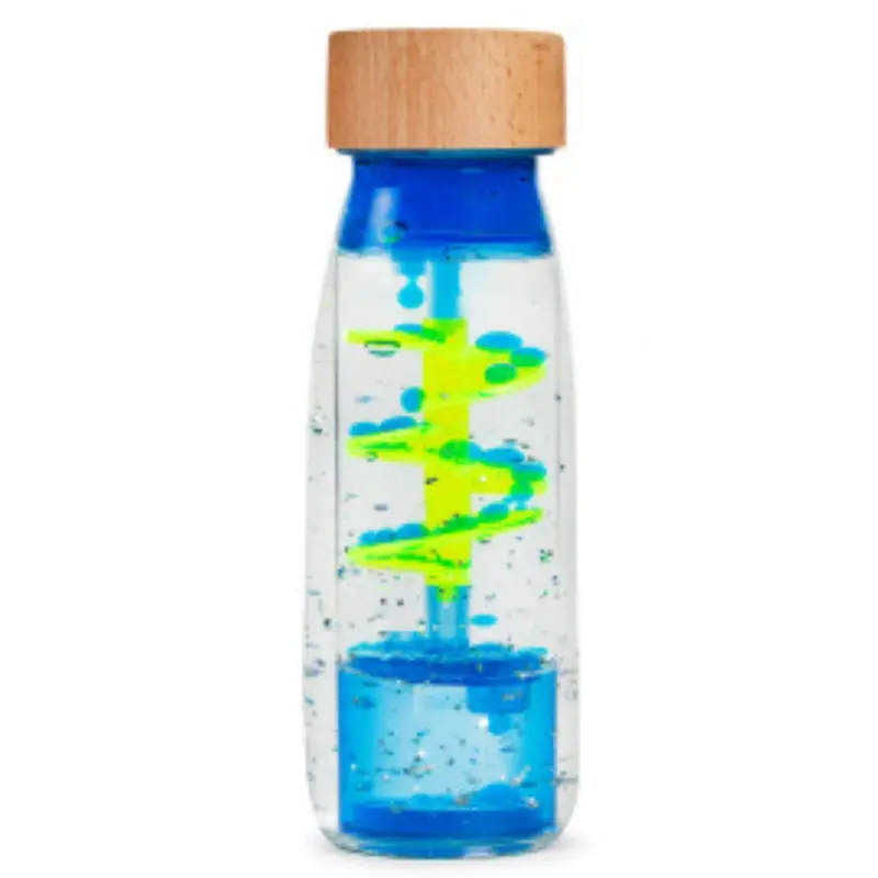 Bouteille Sensorielle Move Spirale Blue